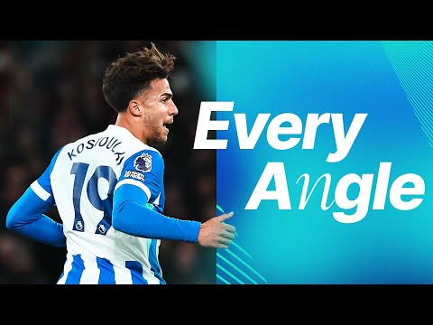 Charalampos Kostoulas's FIRST Premier League Goal 🤩 🇬🇷