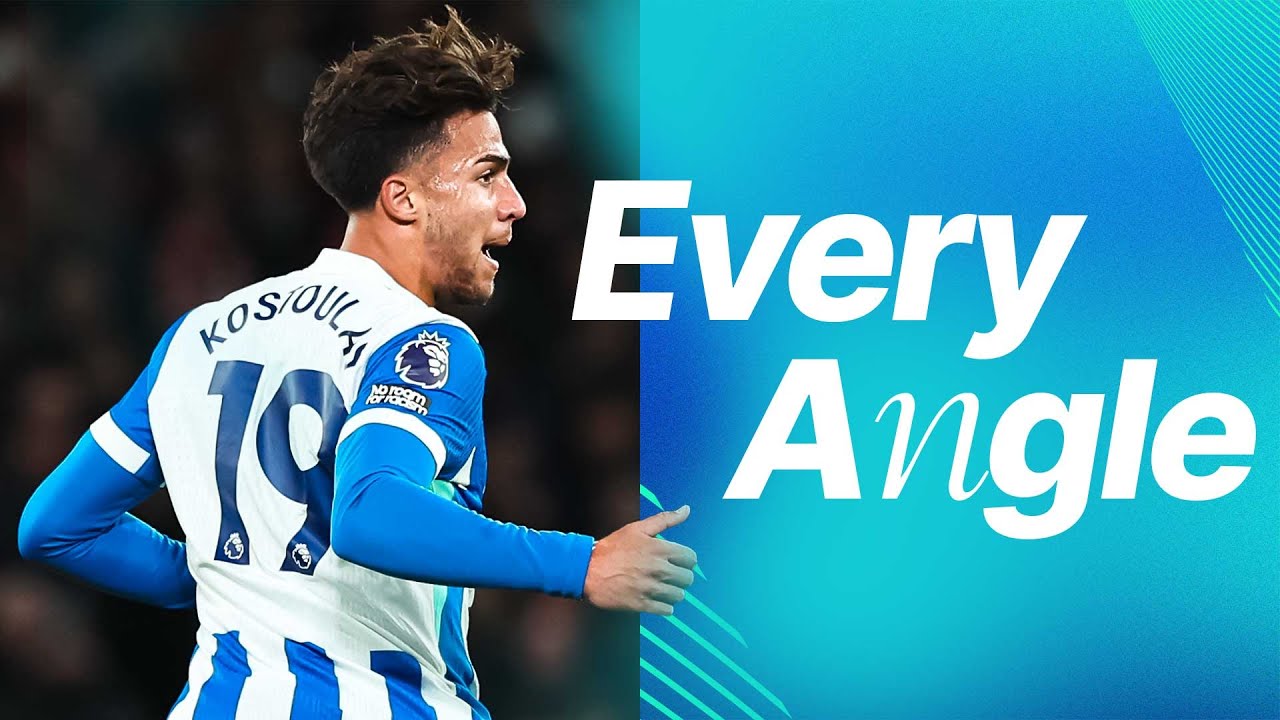 Charalampos Kostoulas's FIRST Premier League Goal 🤩 🇬🇷