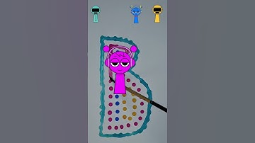 ASMR Color Mixing #sprunki #satisfying #asmr #color #oddlysatisfying