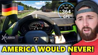 When Americans Learn Why Germany's Autobahn Has No Speed Limit...