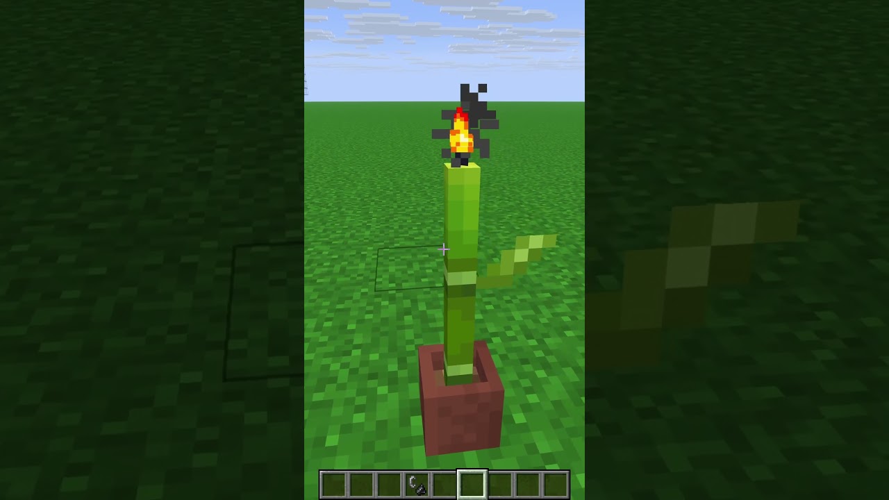 An Adorable Green Plant in Minecraft - YouTube