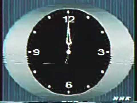 NHK時報 TV CLOCK VHS 1980