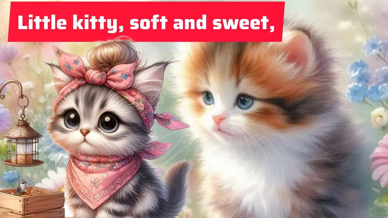 Little Kitty, Soft And Sweet🥰🥰💯