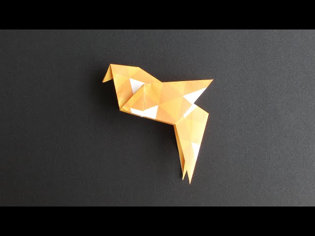 折り紙】小鳥【origami】Small bird No.2 - YouTube