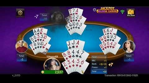 PUSOY GO  STRAIGH FLUSH THANK YOU LORD