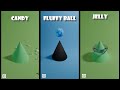 Everything 3D Satisfying Simulation With Cone [Compilation]