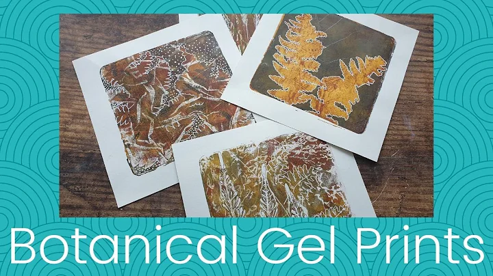 Botanical Gel Prints