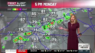 First Alert Weather Day: Storms with heavy rain likely this afternoon