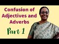 Confusion of adjectives and adverbs part 1  in tamil  english with vennila