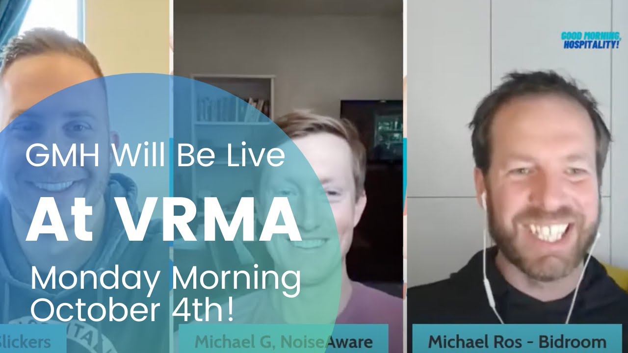Good Morning Hospitality LIVE at VRMA International Conference!