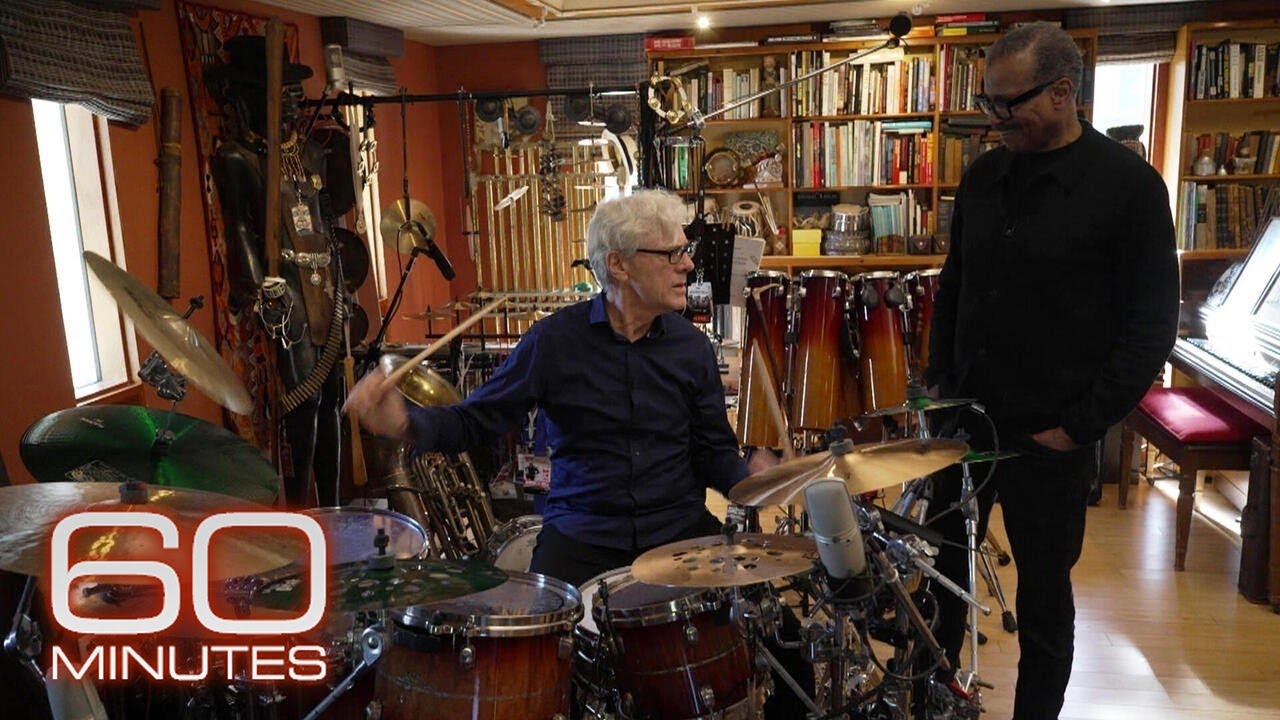 Stewart Copeland turns his studio into a wild orchestra - YouTube