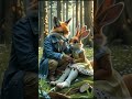 "Emotional Animal Rescue: Fox Saves Injured Bunny | Heartwarming Animated Short"