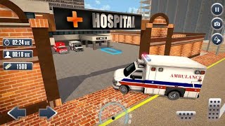 Stickman Rescue Ambulance Drive Simulator Emergency Ambulance - Android Gameplay screenshot 5