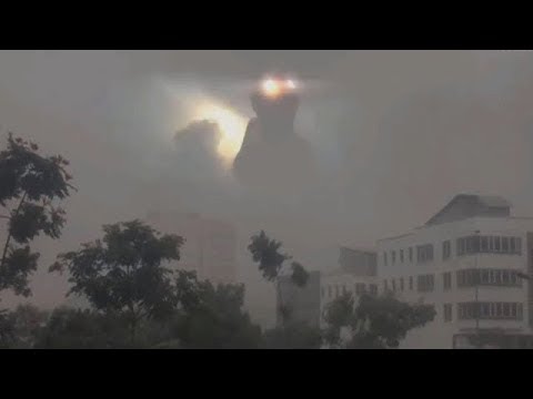 Scary day in