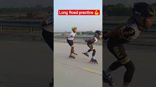 Inline skating Road session 🛼 #skating #skatingchannel #skater #roadskating #publicreaction #shorts