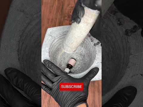 crushing medicine bottle​