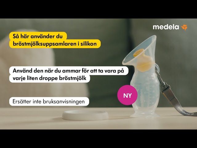 Medela Bröstmjölksuppsamlare i silikon