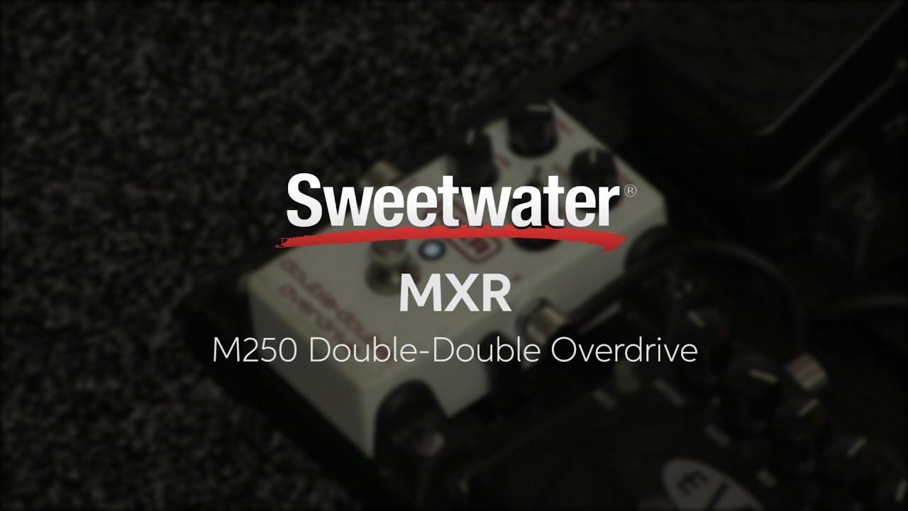Summer NAMM 2016: MXR M250 Double-Double Overdrive - YouTube