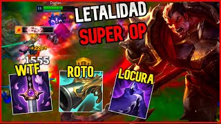 Darius Top | ¡Darius Letalidad OP! ¡Hice que el otro top se fuera afk! | League of Legends