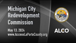 Michigan City Redevelopment Commission May 13, 2024