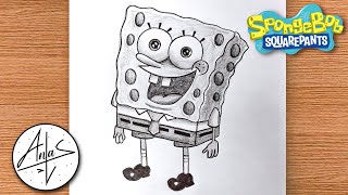 How To Draw SpongeBob easy step by step  |  Drawing Tutorial