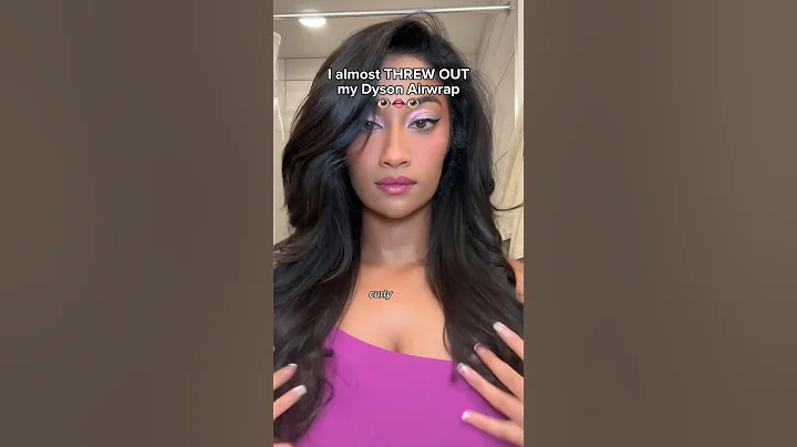 I almost threw out my Dyson airwrap 👁️👄👁️ thank god I didn’t 🙏🏽