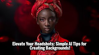 Elevate Your Headshots: Simple AI Tips for Creating Backgrounds!