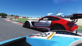 Side by Side Through the Chicane! - GT3 Championship at the Nurburgring (Assetto Corsa RaceU)