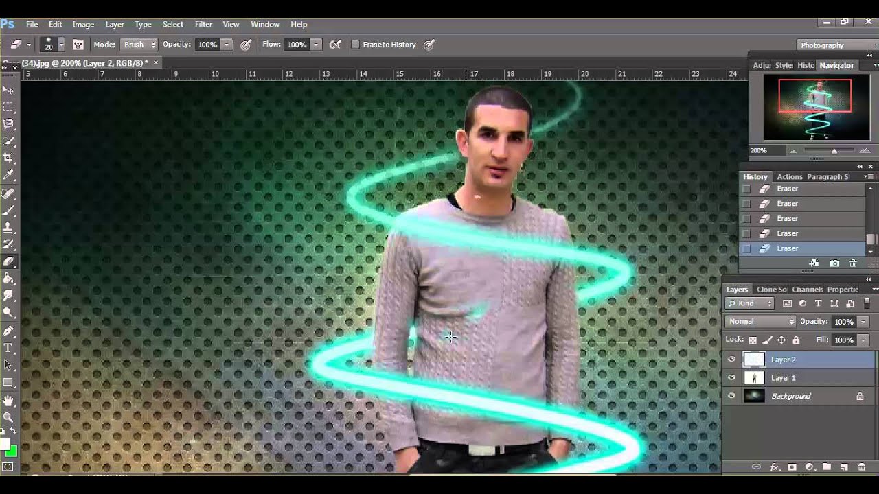 Comment Utiliser Photoshop Cs6 كيفية استعمال الفوتوشوب Youtube