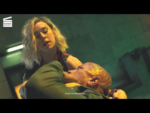 Fast and Furious: Hobbs and Shaw: Hobbs VS Hattie Shaw fight scene HD CLIP