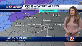 WATCH: Cold Overnight, Cold Weather Alerts In Effect For Mountains