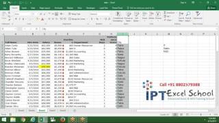 Advanced excel training center for more details log on
www.iptindia.com and call - +91 8826828093, 8802579388 9968811487
skype id advexcel1 mail us...