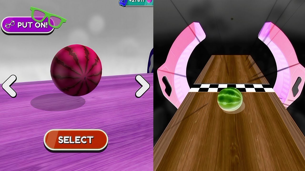 Going Balls Vs Reversed Video Gameplay Super SpeedRun #52