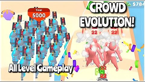 Crowd Evolutin - All Levels Gameplay Android,ios (Part 1)