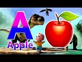 Phonics Song 2 with TWO Words in 3D - ABC Alphabet Songs A For Airplane &amp; Sounds For Kids NEW 1097