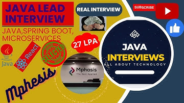 Mphasis interview Questions | java interview questions  | Java 8 coding Interview | Microservices