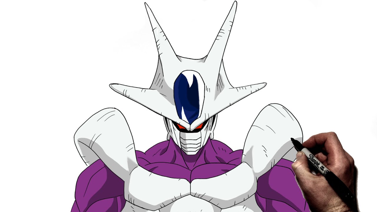 Draw Freeza Final Form #Draw Easy