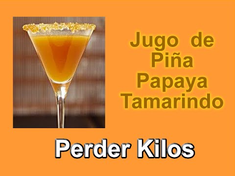 Piña para bajar de peso papaya