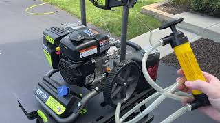 Easiest Pressure Washer Oil Change Method     Ryobi/Kohler Small Engine Oil Change