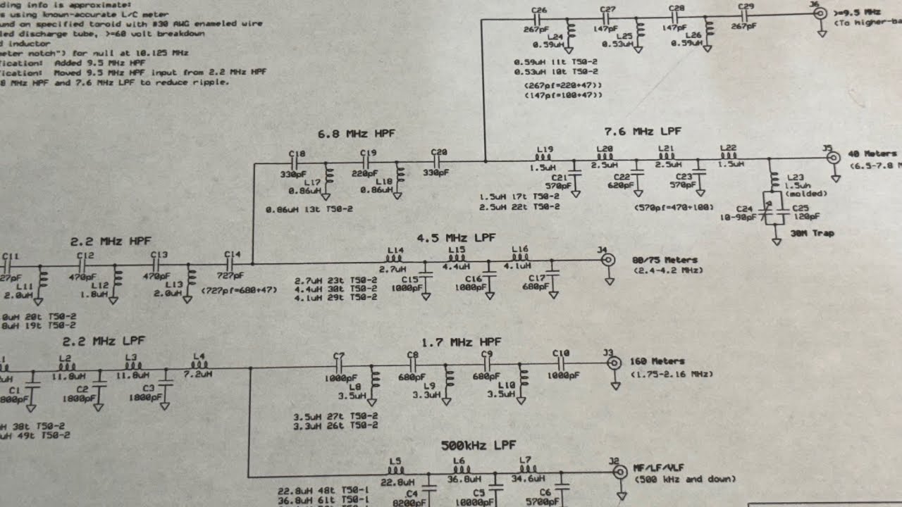 #2014 Antenna Distribution Filter (part 1 of 3) - YouTube