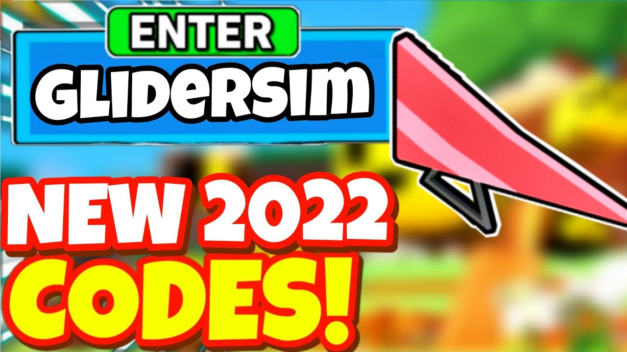  2022 ALL NEW SECRET OP CODES In GLIDER SIMULATOR Roblox Glider Simulator Codes YouTube