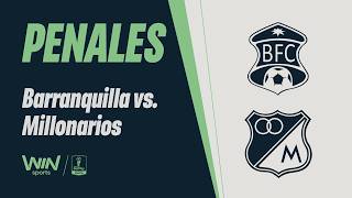 Barranquilla vs. Millonarios (goals and penalties) | Copa BetPlay Dimayor 2026 | Round of 16 screenshot 2