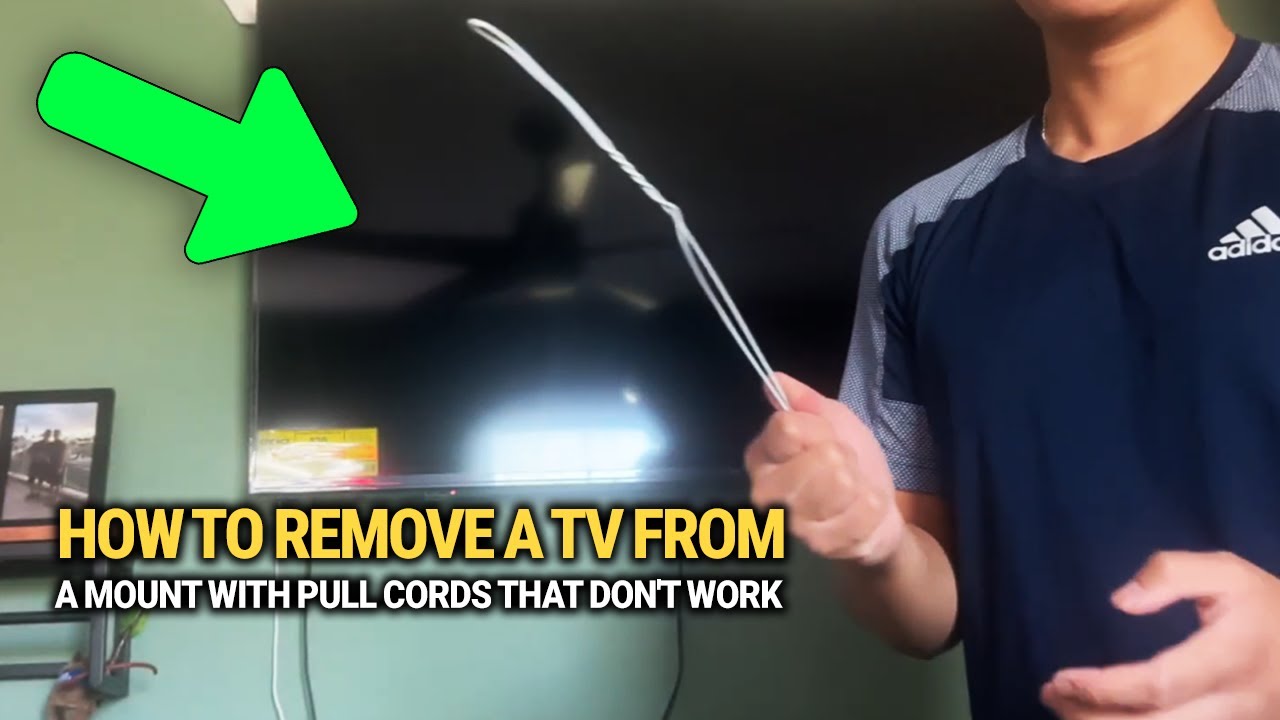 Как снять телевизор с кронштейна с помощью неработающих шнурков: быстрое и безопасное руководство!