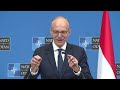 NATO Secretary General with the Prime Minister of Luxembourg 🇱🇺 Luc Frieden, 07 DEC 2023
