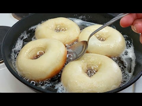 НИКОГДА НЕ ВПИТЫВАЕТ МАСЛО! Идеальный рецепт вкусного ПОНЧИК с восходящими дрожжами-