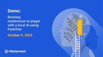 Demo: Running mattermost-ai-plugin with a local ai using FastChat
