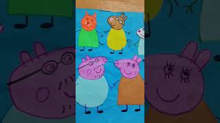 peppa pig #funny#craft#papercraft #diy #cute