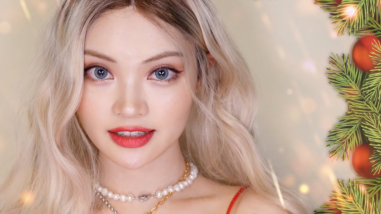 ENG)크리스마스 파티★주인공 메이크업 Christmas party makeup/Korean