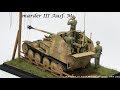 전차 프라모델 Marder III Asuf. M 디오라마 1/35 - Tamiya 제작