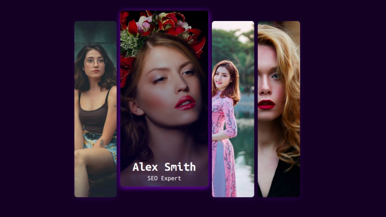 Image Expand On Hover Animation With HTML & CSS - YouTube